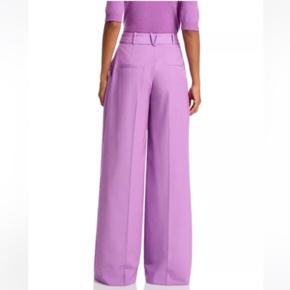 New VERONICA BEARD sz 2 SONIA Pleated Wide-Legged PANTS - Picture 4 of 9